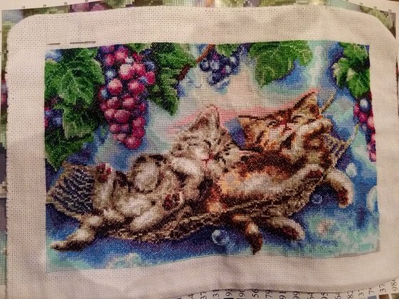 Работа «Котята»