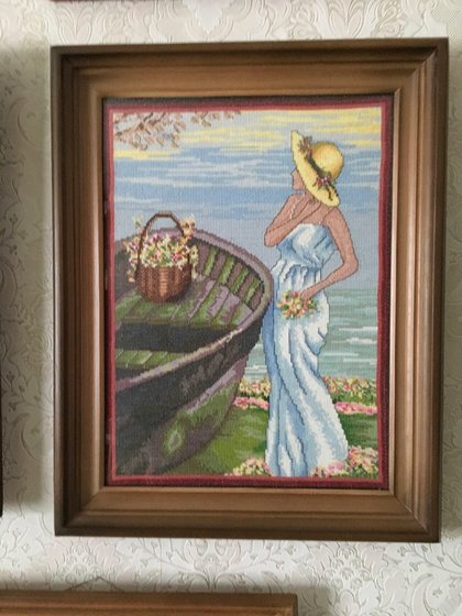 Работа «У реки.»