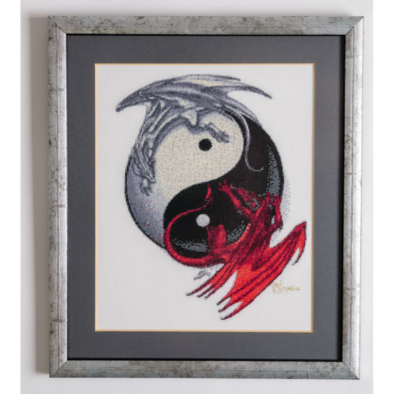 Работа ««Драконы Инь и Янь»»