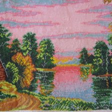 Работа «Утро на озере»