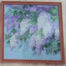 Работа «Сирень»