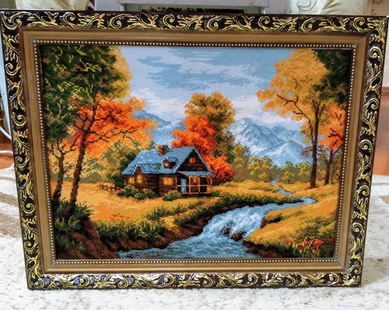 Работа «Осенний пейзаж»