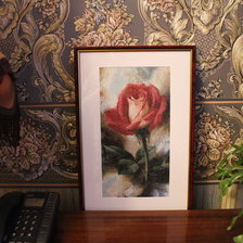 Работа «Левашов Красная роза»