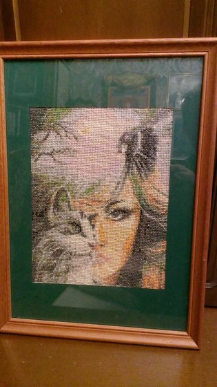 Работа «Женщина - стихия»