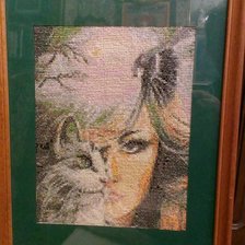 Работа «Женщина - стихия»