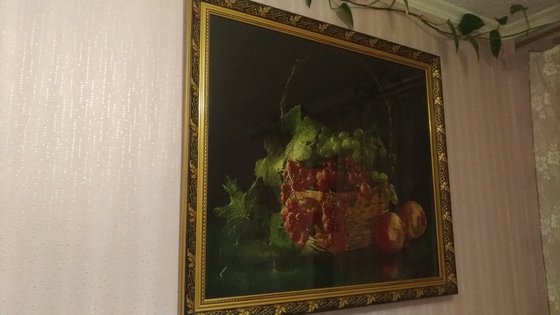 Работа «Корзина винограда»