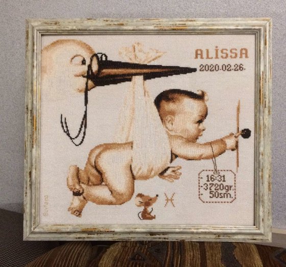 Работа «Аист прилетел»