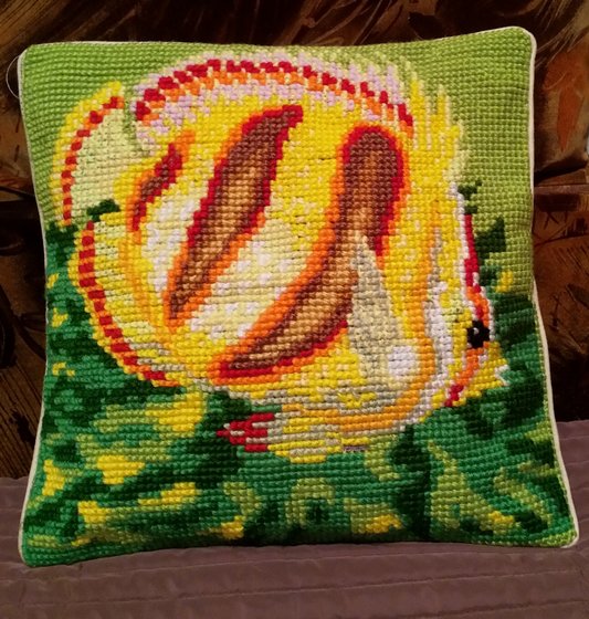 Работа «Подушка рибка»