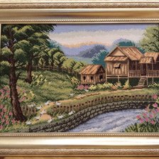 Работа «Дом в лесу»