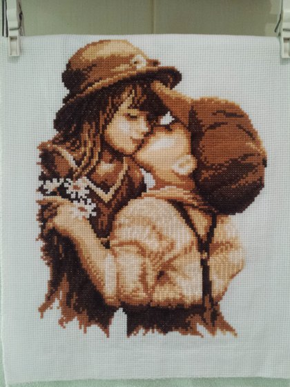 Работа «Первый поцелуй»