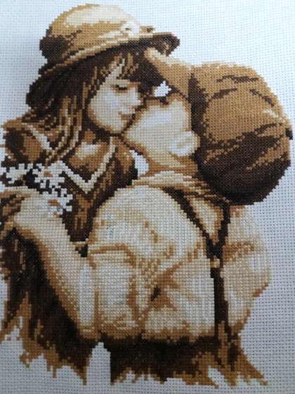 Работа «первый поцелуй»