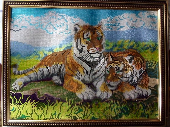 Работа «16.Картина Тигр»
