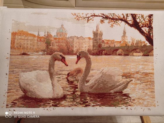 Работа «Лебеди»