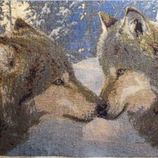 Работа «Волчья верность»