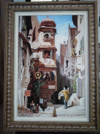 Работа «Почтальон в Розентале. Эстэ.»