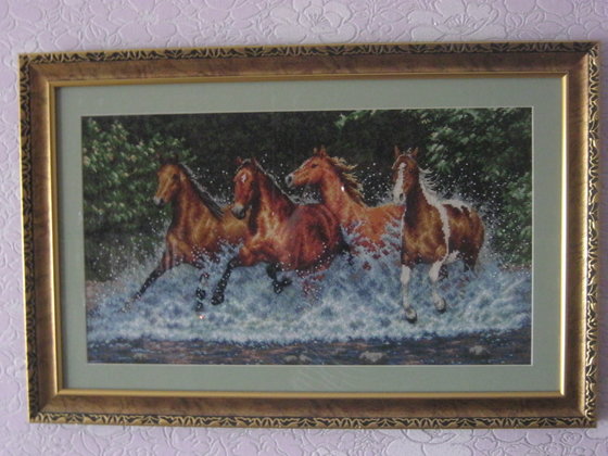 Работа «Бегущие лошади»