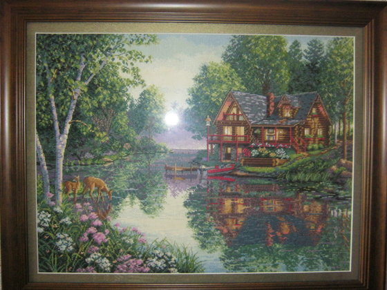 Работа «Дом в лесу»