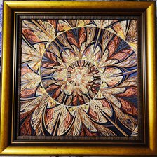 Работа «Фрактал Сияние жизни»