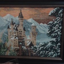 Работа «Замок в горах»