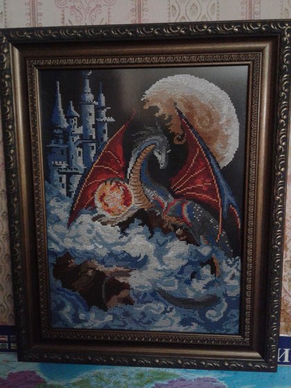 Работа «Дракон голубых гор»