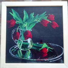 Работа «Тюльпаны»