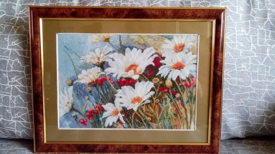 Работа «Ромашковое поле»