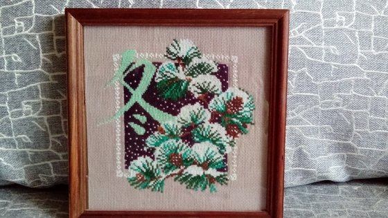 Работа «Зима»