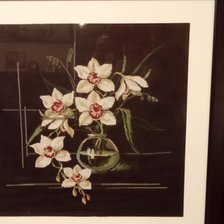 Работа «Орхидеи»