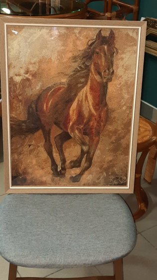 Работа «КРАСАВЕЦ КОНЬ»