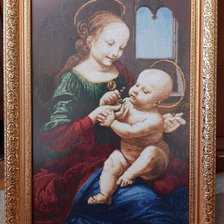 Работа «Мадонна Бенуа»