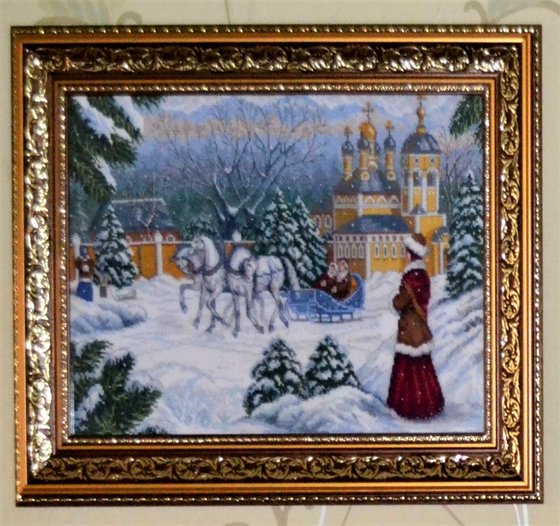 Работа «Русская тройка»