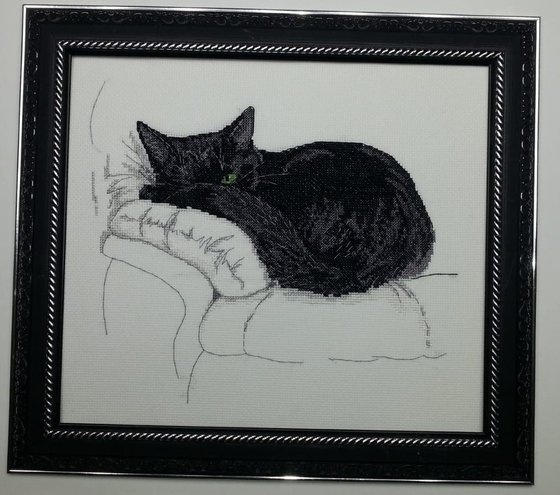 Работа «РТО кот на диване»