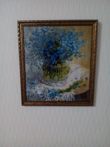 Работа «Незабудки»