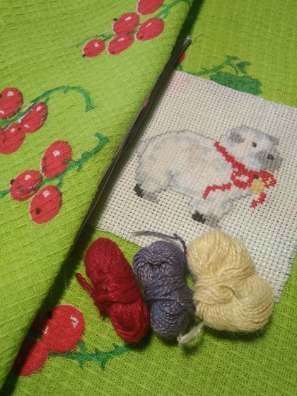 Работа «овечка - миниподелки»