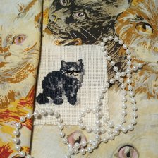 Работа «котёнок - миниподелки»