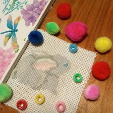 Работа «кролик - миниподелки»