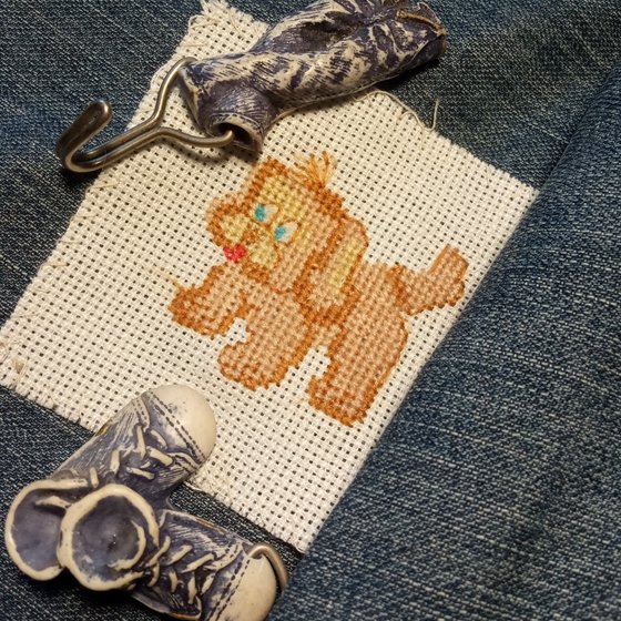 Работа «пёсик - миниподелки»