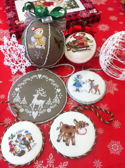 Работа «Новогодние игрушки»