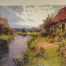 Работа «Набор от фирмы Панна Речная прохлада.»