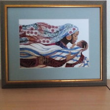 Работа «Африканская мадонна»