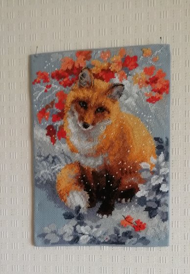 Работа «Лисичка»