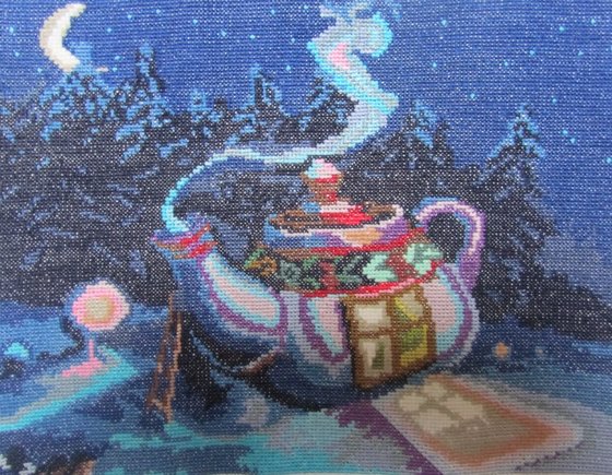 Работа «чайный домик»