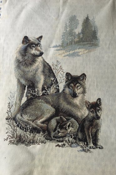 Работа «Волки»