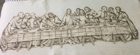 Работа «Тайная вечеря»