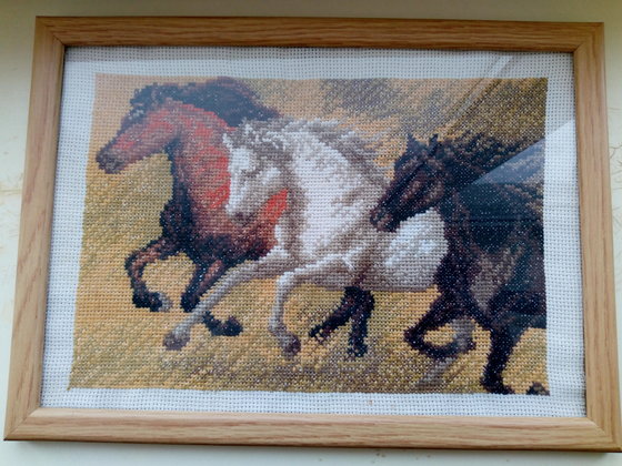 Работа «Кони»