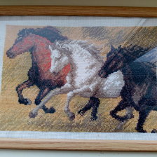 Работа «Кони»