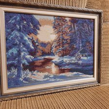 Работа «Зимний вечер»