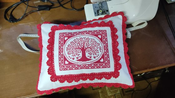 Работа «Подушка-думочка»