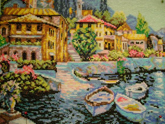 Работа «Средиземноморский пейзаж»