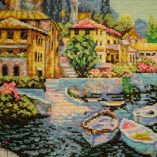 Работа «Средиземноморский пейзаж»